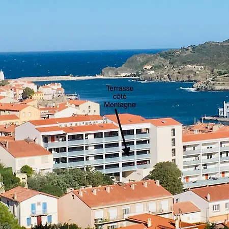 Guest house 2 Terrasses Entre Et Montagne T2 De 52m2 Avec Wifi Port Vendres