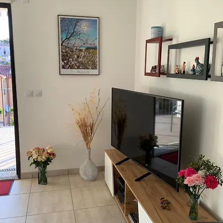 2 Terrasses Entre Et Montagne T2 De 52m2 Avec Wifi * Port Vendres